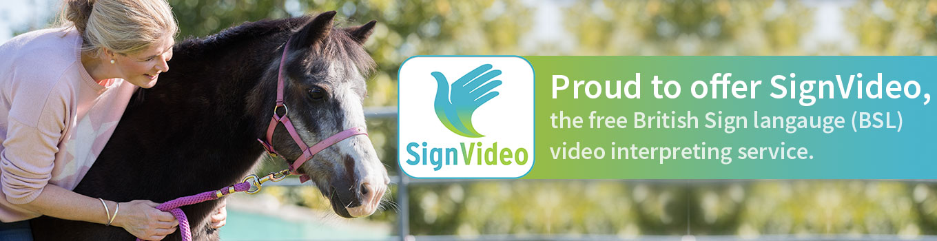 Proud to offer SignVideo